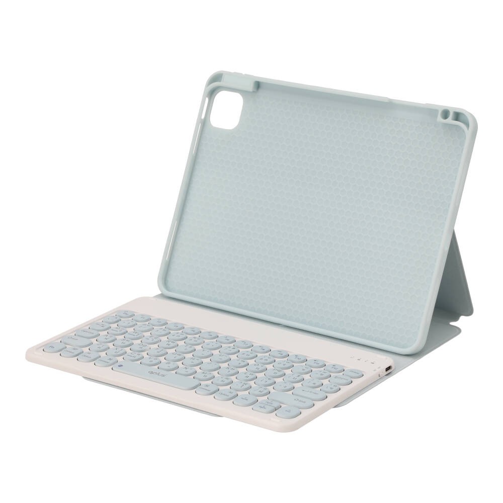 เคสคีย์บอร์ด QPLUS iPad Air 11" M3 (2025)/iPad Air 11" M2 Blue
