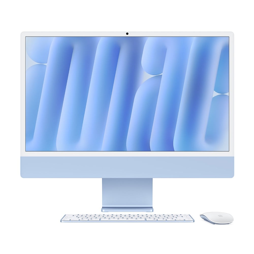 iMac 24" with Retina 4.5K display/M4 chip/8C CPU/8C GPU/16GB/256GB Blue (2024)