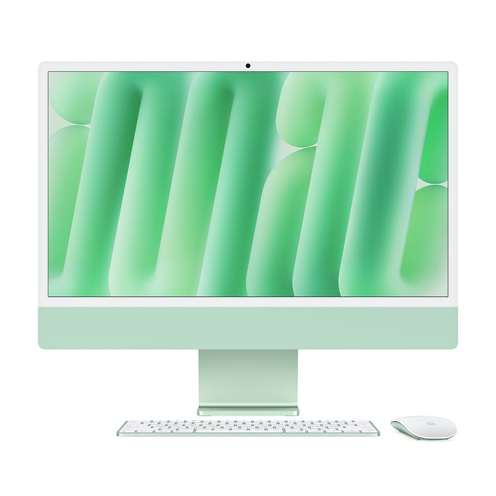 iMac 24" with Retina 4.5K display/M4 chip/8C CPU/8C GPU/16GB/256GB Green (2024)