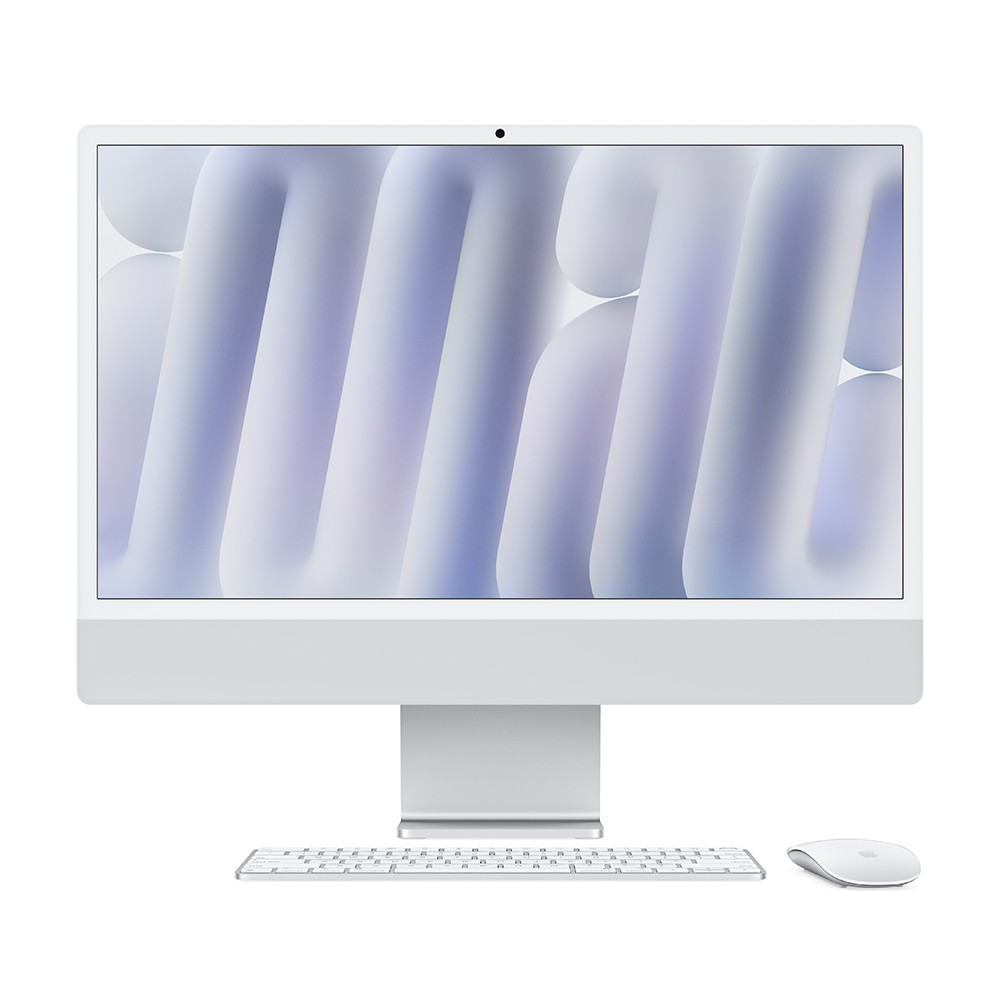 iMac 24" with Retina 4.5K display/M4 chip/10C CPU/10C GPU/16GB/256GB Silver (2024)