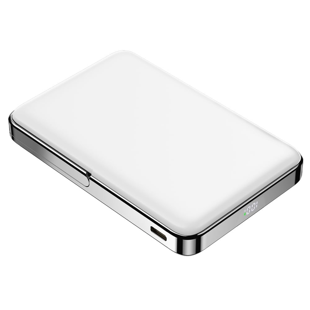 พาวเวอร์แบงค์ Pisen 10,000 mAh Magnetic Wireless TP-D080 White