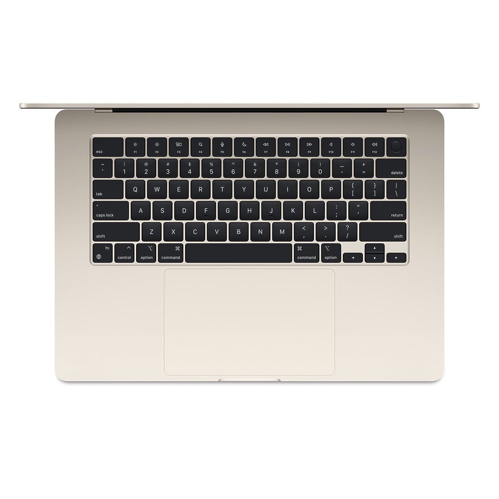 MacBook Air 15 : M3 chip 8C CPU/10C GPU/24GB/512GB - Starlight (2024)