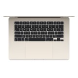 MacBook Air 15 : M3 chip 8C CPU/10C GPU/24GB/512GB - Starlight (2024)