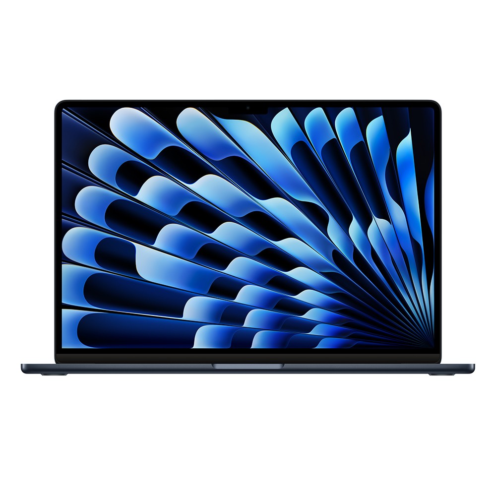 MacBook Air 15 : M3 chip 8C CPU/10C GPU/16GB/256GB - Midnight-2024 (Eng-Keyboard)