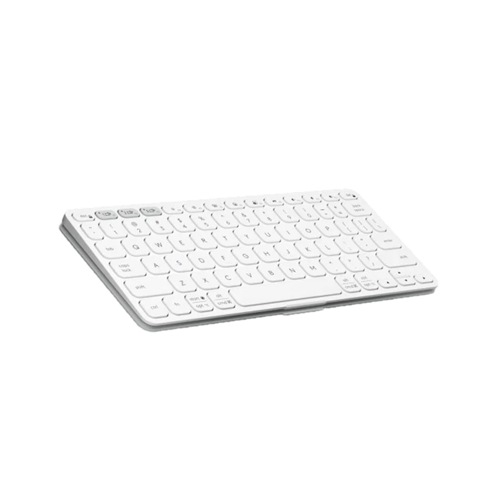 คีย์บอร์ดไร้สาย Logitech Keys-To-Go 2 ULTRA SLIM Pale Grey