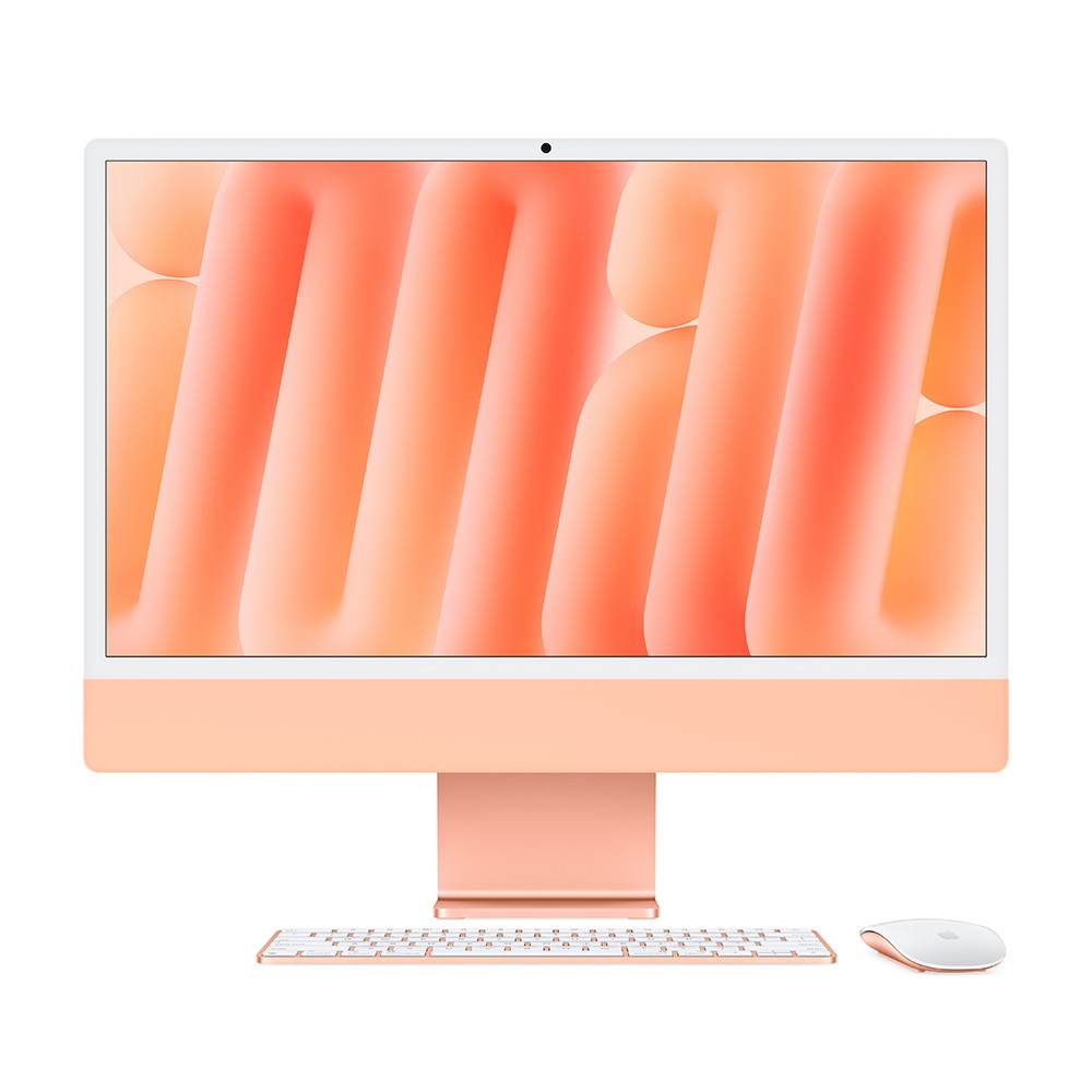 iMac 24" with Retina 4.5K display/M4 chip/8C CPU/8C GPU/16GB/256GB Orange (2024)