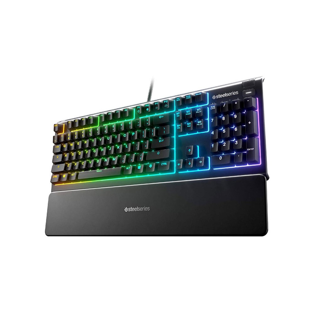 คีย์บอร์ดเกมมิ่ง SteelSeries Gaming Keyboard Mechanical Apex 3 TH Black