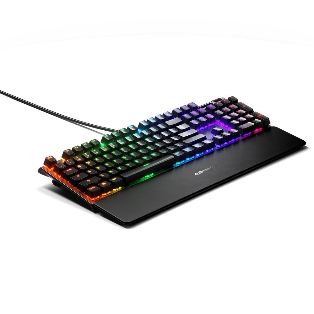 คีย์บอร์ดเกมมิ่ง SteelSeries Gaming Keyboard Mechanical Apex 5 Black