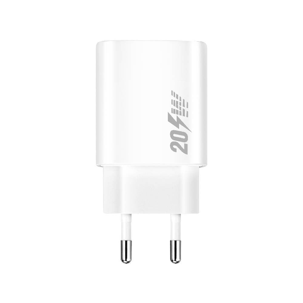 อะแดปเตอร์ ASAKI Wall Charger 1 USB-C พร้อมสายชาร์จ USB-C to Lightning White