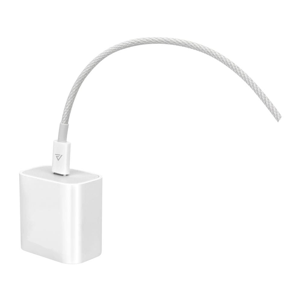 อะแดปเตอร์ ASAKI Wall Charger 1 USB-C พร้อมสายชาร์จ USB-C to Lightning White