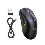 เมาส์เกมมิ่ง Onikuma Kitsu Tri-Mode Wireless Black