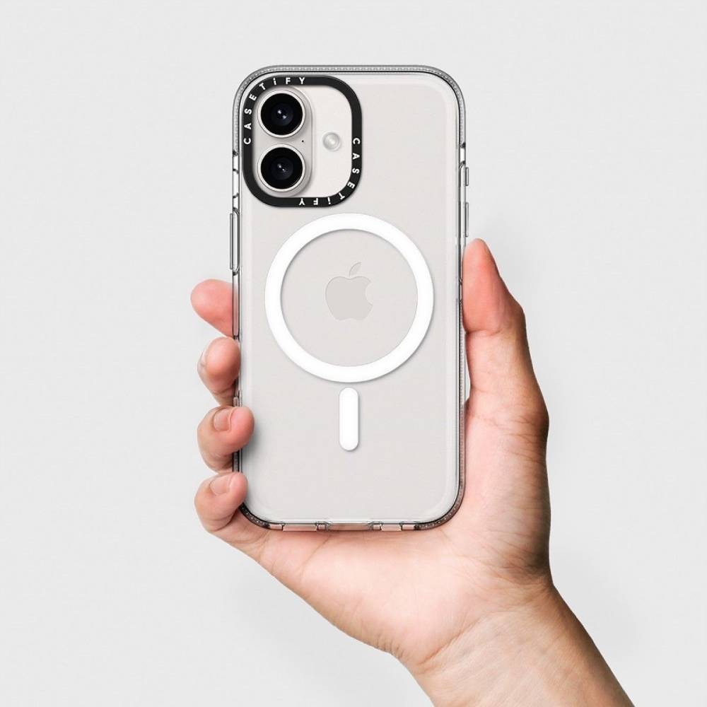 เคส Casetify iPhone 16 Plus Impact Case Magsafe Clear เคส Casetify iPhone 16 Plus Impact Case Magsafe Clear