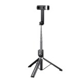ไม้เซลฟี่ QPLUS Selfie Stick Wireless Remote control 1.3M SF01 Black