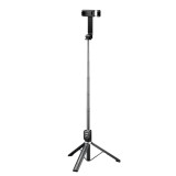 ไม้เซลฟี่ QPLUS Selfie Stick Wireless Remote control 1.3M SF01 Black
