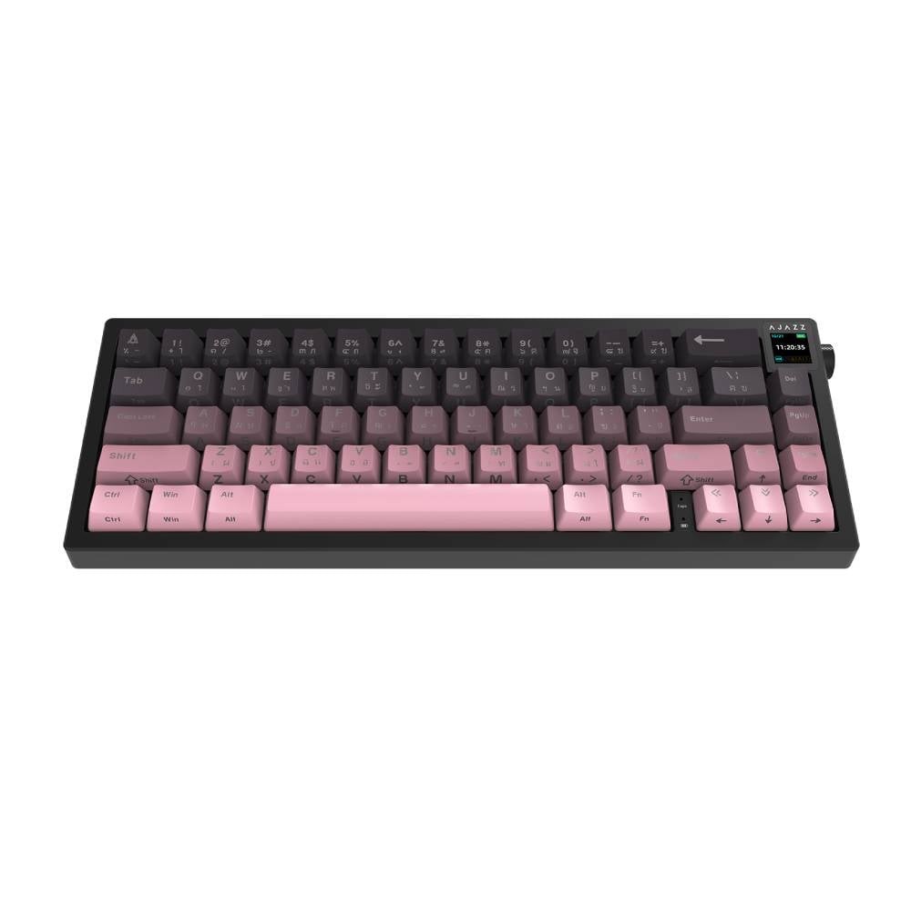 คีย์บอร์ดเกมมิ่ง Ajazz AK650 Gradient BlackBerry