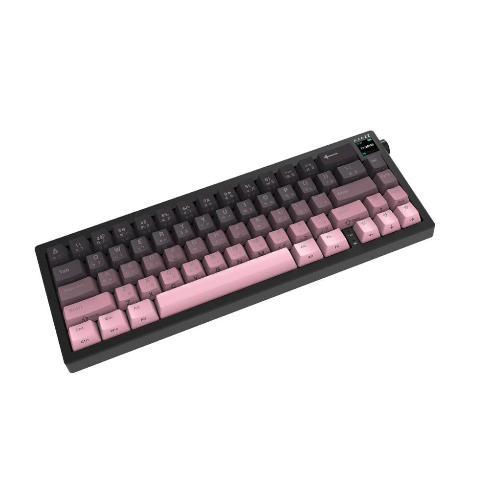 คีย์บอร์ดเกมมิ่ง Ajazz AK650 Gradient BlackBerry