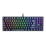 คีย์บอร์ดเกมมิ่ง Onikuma Haru Lite Mini RGB Black - Red Switch