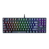 คีย์บอร์ดเกมมิ่ง Onikuma Haru Lite Mini RGB Black - Blue Switch
