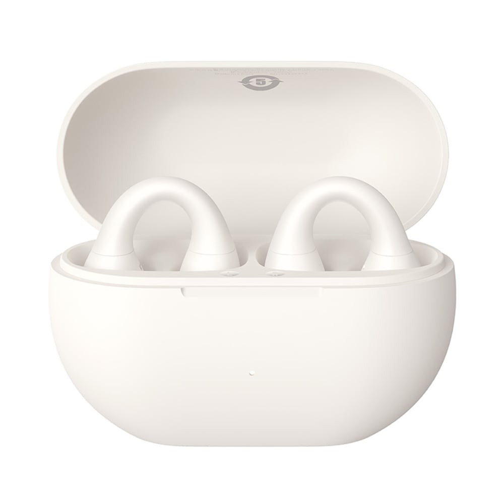 หูฟังไร้สาย Baseus  Bass 15 Clip Open-Ear TWS Stellar White