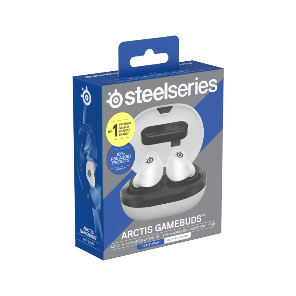 หูฟังเกมมิ่ง SteelSeries Arctis GameBud True Wireless Stereo PS White