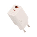 อะแดปเตอร์ TITANV Wall USB Charger 1 USB-A (QC3.0A) / 1 USB-C (PD20W) White (TI-WC01) (TISI)