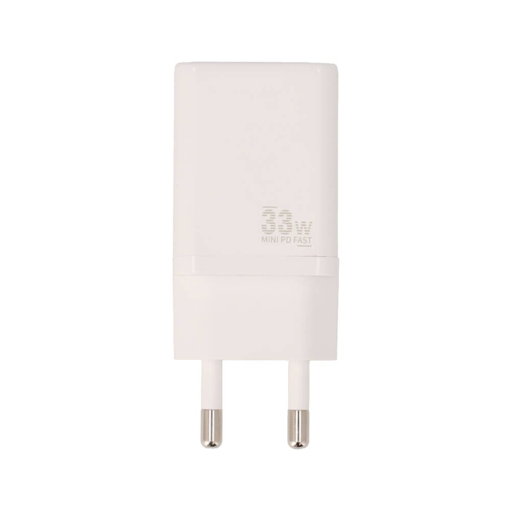 อะแดปเตอร์ TITANV Wall USB Charger 1 USB-A / 1 USB-C (PD33W) GaN White (TI-WC04) (TISI)
