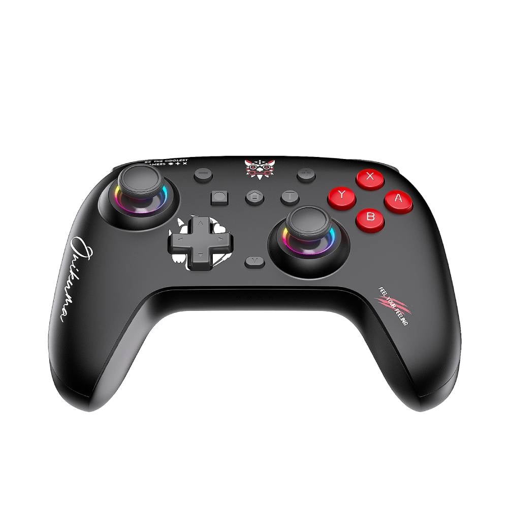 จอยคอนโทลเลอร์ Onikuma Gaming Controller Wireless Iruka Black