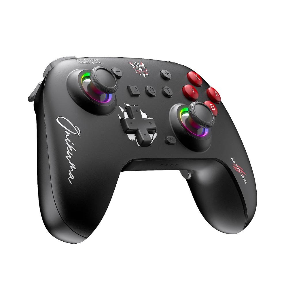 จอยคอนโทลเลอร์ Onikuma Gaming Controller Wireless Iruka Black