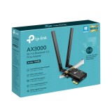 อุปกรณ์รับสัญญาณ TP-Link Network Archer TX55E AX3000 Wi-Fi 6 Bluetooth 5.2 PCIe Adapter