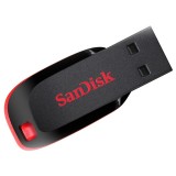แฟลชไดร์ฟ SanDisk USB Drive 2.0 Cruzer Blade 32GB Black (SDCZ50_032G_B35)