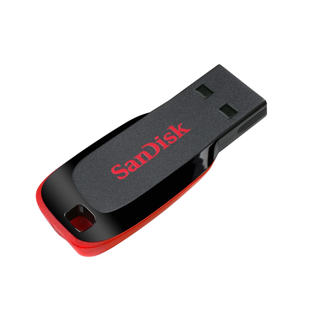 แฟลชไดร์ฟ SanDisk USB Drive2.0 Cruzer Blade 64GB (SDCZ50_064G_B35)