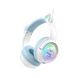 หูฟังเกมมิ่ง Onikuma KUKU Rabbit Tri-Mode White/Blue