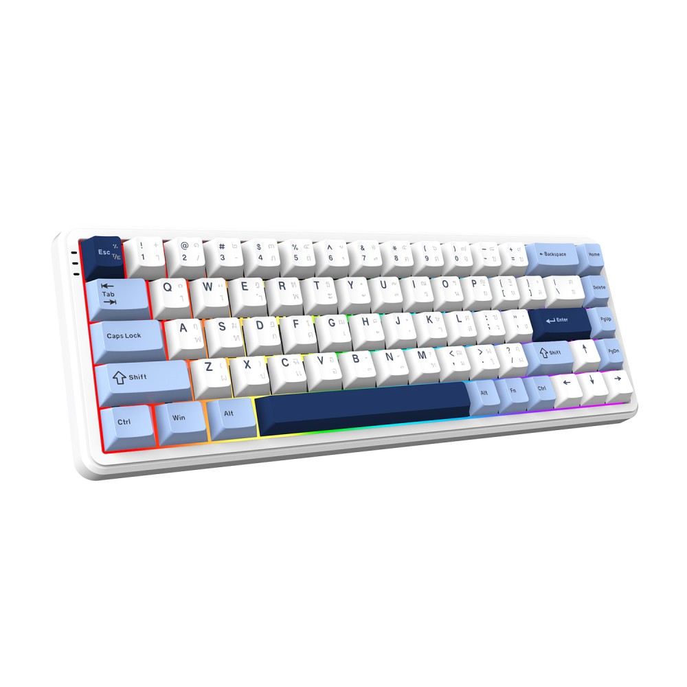 คีย์บอร์ดเกมมิ่ง Ajazz AK680 MAX HE HIFI Cloud High
