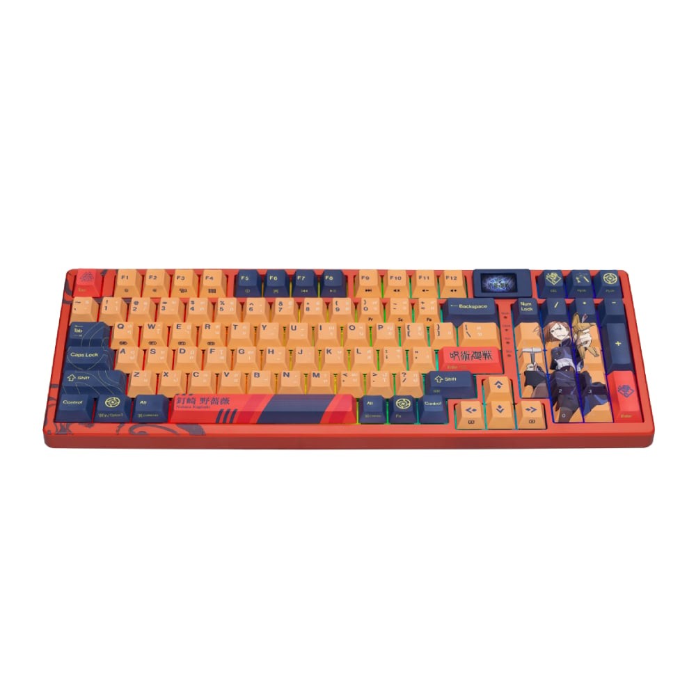 คีย์บอร์ดเกมมิ่ง EGA NBR-K1 NOBARA (Color TFT) (JJK-TactileSW)