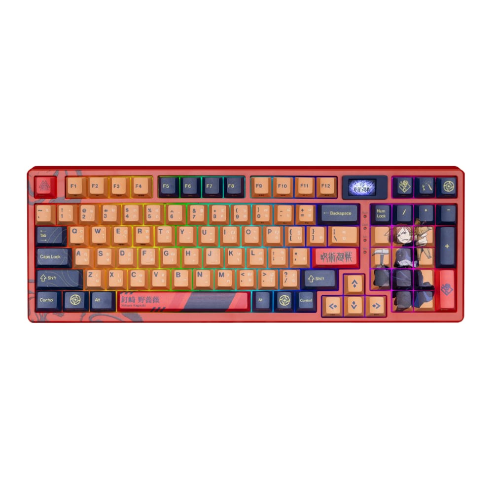 คีย์บอร์ดเกมมิ่ง EGA NBR-K1 NOBARA (Color TFT) (JJK-LinearSW)