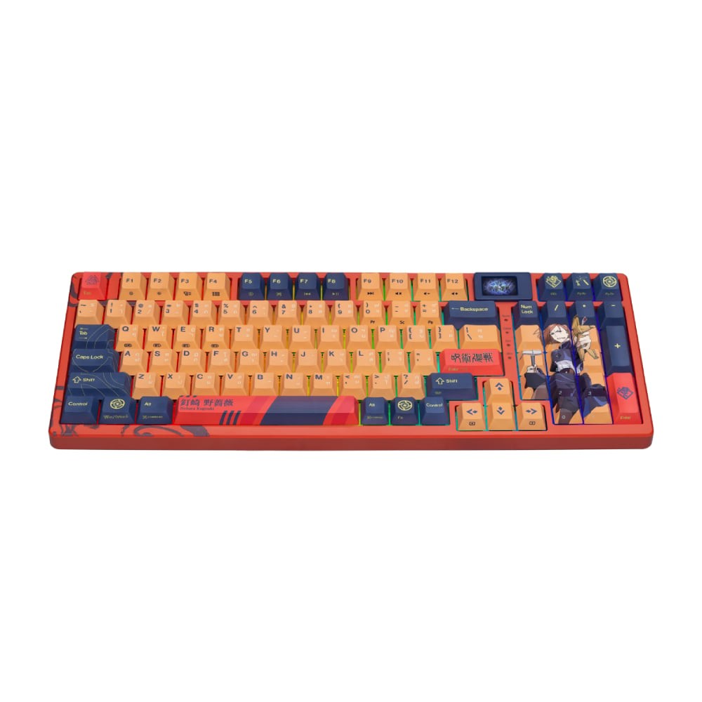 คีย์บอร์ดเกมมิ่ง EGA NBR-K1 NOBARA (Color TFT) (JJK-LinearSW)