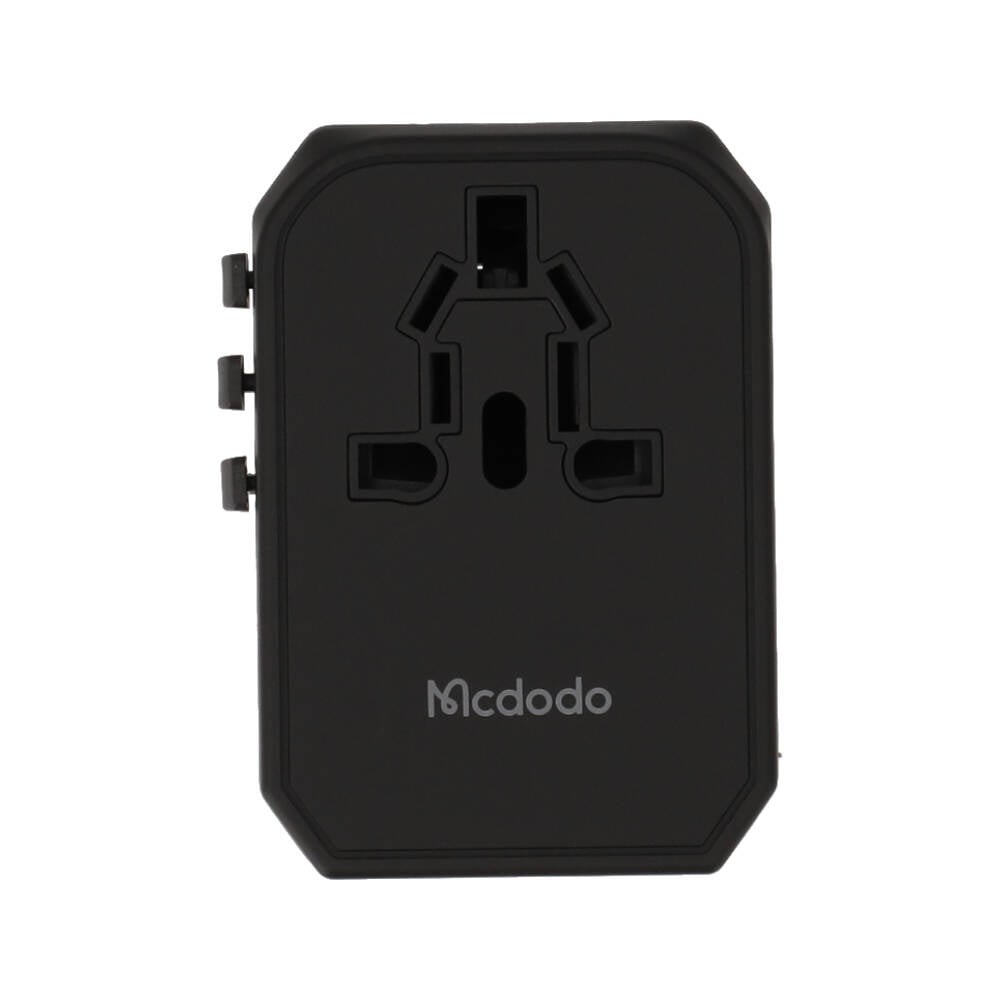 หัวแปลงปลั๊กไฟ Mcdodo Universal Travel Adapter (UK/US/EU/AU) 33W 1C+2A+1AC
