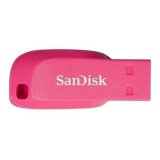 แฟลชไดร์ฟ SanDisk USB DriveCruzer Blade 16GB Electric Pink