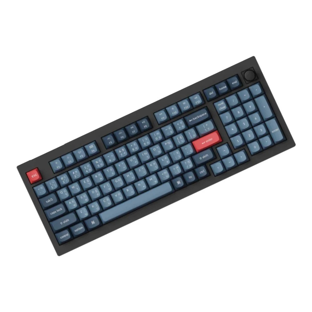 คีย์บอร์ดเกมมิ่ง Keychron V5 Max QMK/VIA Wireless Custom Mechanical Silent ( Red Switch ) - TH