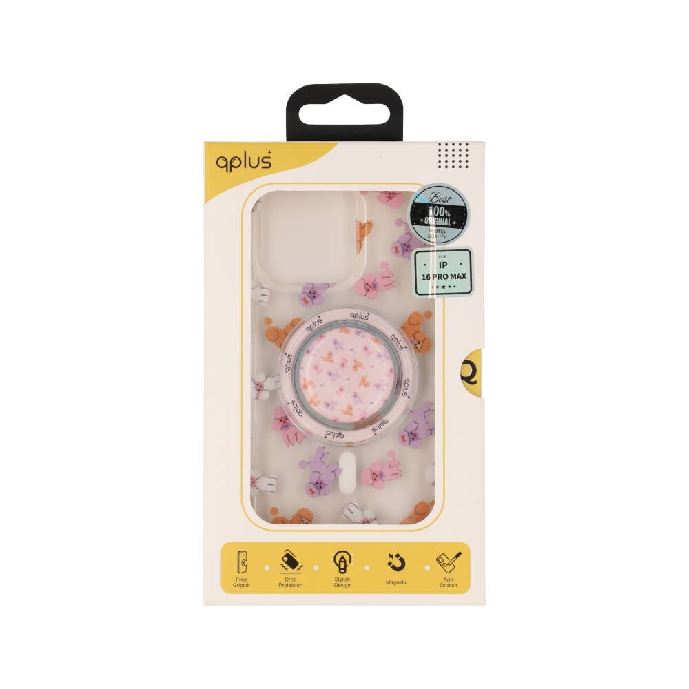 เคส QPLUS iPhone 16 Pro Max Puddle Pop with Magnetic Griptok