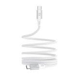 สายชาร์จ UVOLT USB-C to USB-C Magnetic Cable 60W 1.2M White (UVMCC-01WH)