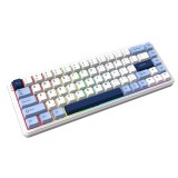 คีย์บอร์ดเกมมิ่ง Ajazz Gaming AK680Max HEHifi Tri-Mod RGB Cloud High - Magnetic Switch
