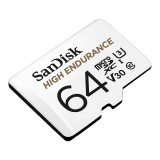 เมมโมรี่การ์ด SanDisk High Endurance MicroSDXC Class 10 64GB (SDSQQNR_064G_GN6IA) White