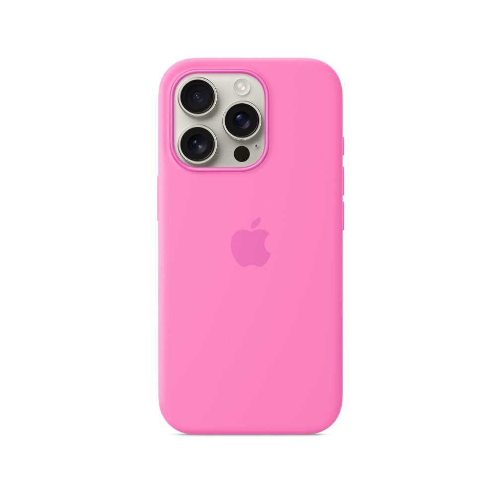 Apple iPhone 16 Pro Max Silicone Case with MagSafe - Peony