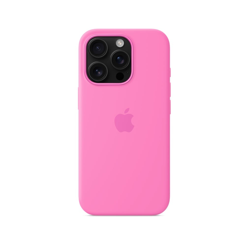 Apple iPhone 16 Pro Max Silicone Case with MagSafe - Peony