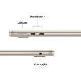 MacBook Air 13 : M4 chip 10C CPU/8C GPU/16GB/256GB Starlight-2025 (Eng-Keyboard)
