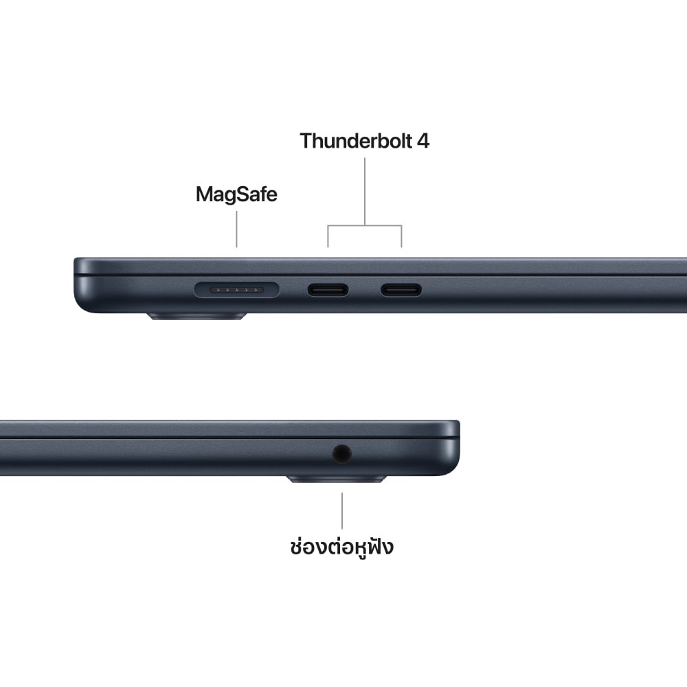 MacBook Air 15 : M4 chip 10C CPU/10C GPU/24GB/512GB Midnight-2025 (Eng-Keyboard)