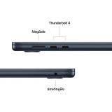 MacBook Air 15 : M4 chip 10C CPU/10C GPU/24GB/512GB Midnight-2025 (Eng-Keyboard)