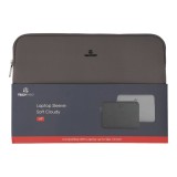 กระเป๋าโน๊ตบุ๊ค TECHPRO Sleeve 14 inch Soft Cloudy Titanium Grey