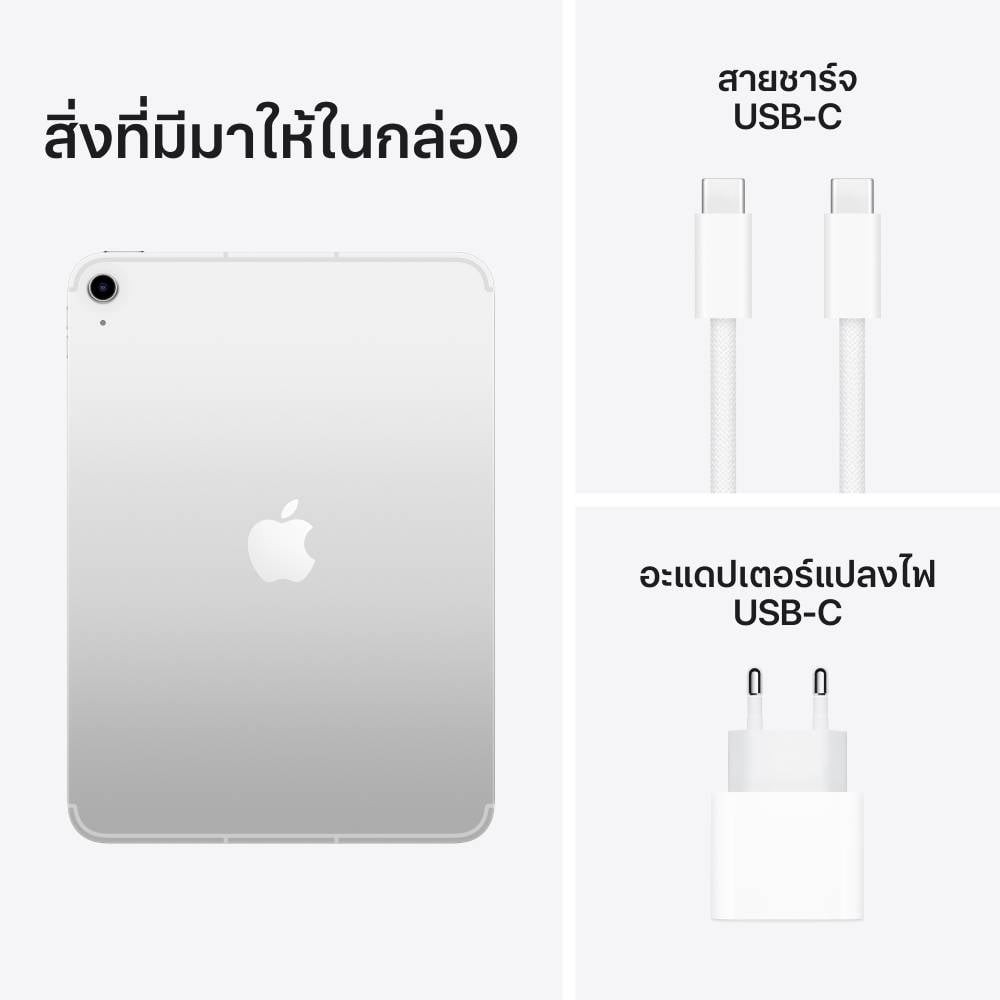 iPad 11 (2025) A16 Wi-Fi + Cellular 256GB Silver (11th Gen)